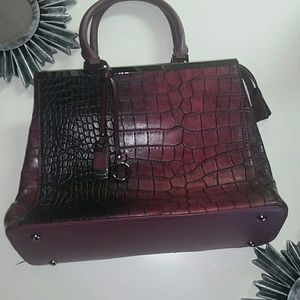 David Jones purple shoulder or crossbody bag,NWOT